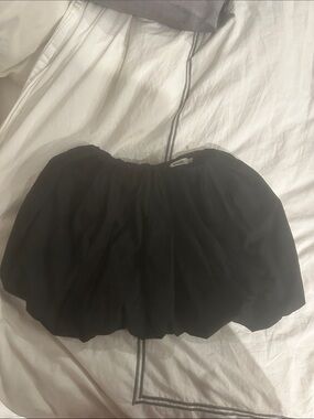 Black Women's Bubble Skirt - Unbranded
